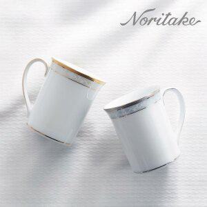 [노리다케](대구신세계)4335 햄프셔골드/플래티넘 머그 2P (선택형)