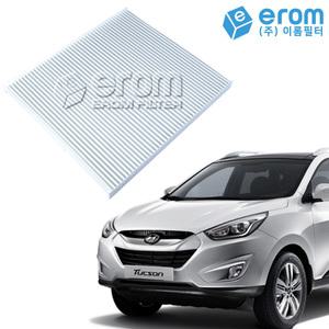 투싼(구형) / 투싼IX 에어컨필터 2개세트 (04~13년) 파티클 021P