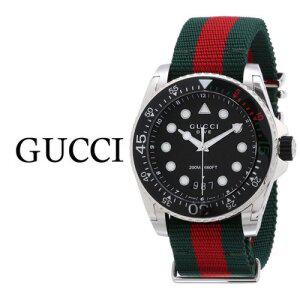 구찌 정품 웹디테일 다이브 남성용 나토시계 YA136209A