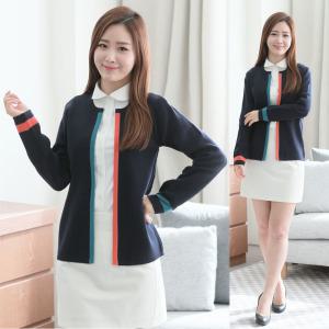 화사한 병원복/ 간호복 /사무 가디건/단체 유니폼/국내 100%맞춤제작/ 빅사이즈 니트가디건