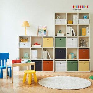 [한샘] 2P 샘 폴리 수납바스켓 (대) 수납 정리함