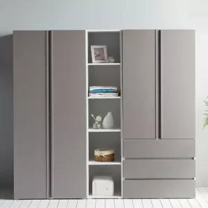 솔트 스테디 2000 옷장세트 3단 서랍 오픈형 mcr046