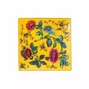 [웨지우드](본점)원더러스트 옐로우톤퀸 사각접시 1p