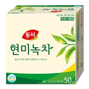 동서식품 현미녹차 50티백 1개 (50티백)
