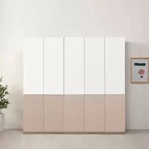 솔트 터치도어 2000 키큰 행거+선반+틈새 옷장 mcr143