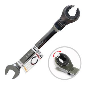 티찹 오픈 기어렌치 플렉시블 22mm 몽키 깔깔이 너트 라쳇 옵셋 스패너 메가네 가다 TICHOP