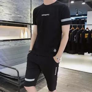 [굿스맨][시즌재입고] 남성 쿨링 드라이 원포인트 반팔+반바지 상하세트