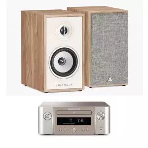 마란츠 M-CR612 + 트라이앵글 보레아(Borea) BR02 분리형 오디오 미니 컴포넌트 세트