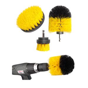전동드릴솔 청소솔 3종세트 전동드릴용 브러쉬 자동차휠 욕실 타일