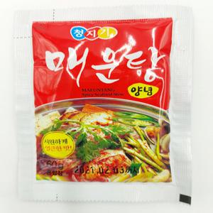 청지기 매운탕양념 60gX100ea (박스) / 매운탕소스 해물탕 탕양념 대구탕 서더리탕소스