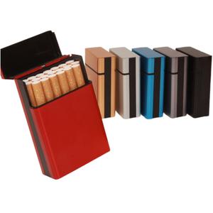 알루미늄 슬라이딩 담배케이스 1p 단체선물 개별포장 메탈느낌 여자 남자 원터치 담배보관함