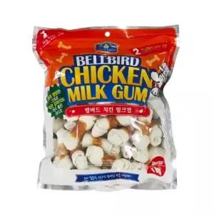벨버드 치킨 밀크껌 S 스몰 강아지껌 1kg 1개