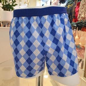 [예스] DP02 블루스퀘어 남성 트렁크 팬티 남자 편한 속옷 순면 면팬티 학생 아빠  (S13814772)