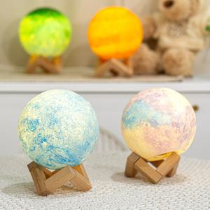 민화샵 달 무드등 인테리어 조명 간접등 만들기