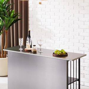 보조테이블 홈바 테이블 셀프 상판 1200 테라스 펜션 가족 식탁 식당 주방