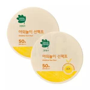 그린핑거 야외놀이 선팩트16g 2개