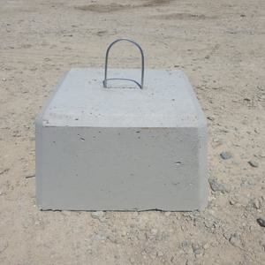 주춧돌250x200x200T(휀스기초/가로등기초/받침석) - 기초석 보도블럭 다용도 농막 화단 정원 받침돌 받침석 주차장 울타리 가성비갑