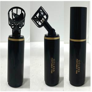 오클레스 초소형 휴대용 선풍기(블랙) 34x135mm 미니 손선풍기 여름 여행 캠핑 