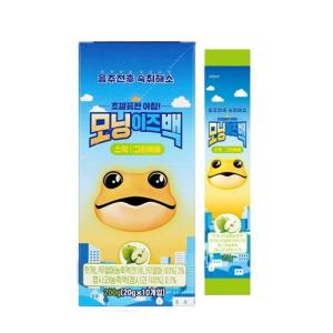 모닝이즈백 숙취해소 스틱젤리 그린애플 20g 10개입 1개