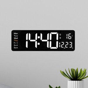 [프리폼]직사각 LED 전자벽시계 6626 디지털  시계 거실 카페 인테리어 개업선물