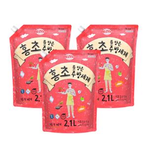 [텐바이텐]트리오 홍초를 담은 주방세제 2.1L 3개