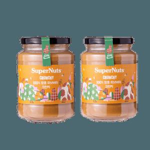 슈퍼너츠 땅콩 피넛버터 땅콩버터 크런치 460g 2개