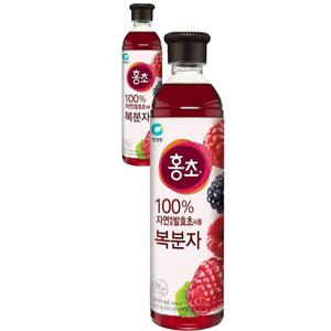 블루베리 청정원 홍초 대상 복분자 900ml