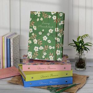 [아트박스]/모노라이크 올리비아 플라워스 하드 커버 A5 6공 바인더