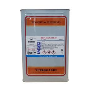 덕산약품 99.9% 에탄올(시약용/18L) 에틸알콜(정품/정량)
