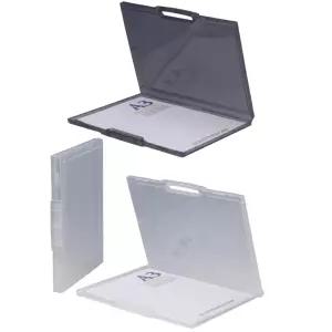 이즈미 A3 파일 케이스 보관함 서류 영화 포스터 클리어 도면 악보 손잡이형