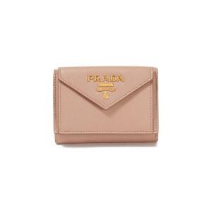 스몰 사피아노 레더 로고 반지갑 1MH021 QWA F0236