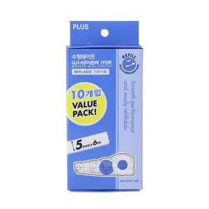 N 플러스 수정테이프MR 리필 10개입 WH-605R-10P
