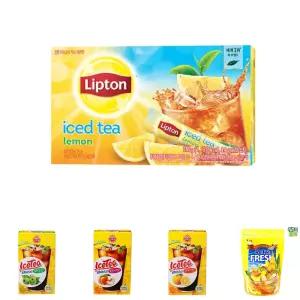 (중량 14g x 20T) 립톤)아이스티 레몬맛 스틱 /가공식품/과일아이스티/분말/스틱/가루/후식/탕비실/사무실