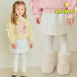 [보리보리/헤이미니]핑크빔홀로그램패딩스커트