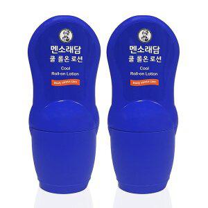 맨소래담 볼타입 바르는 파스 로션 x 2개 어깨 허리 관절 발목 손목 목 무릎 통증크림 쿨 롤온