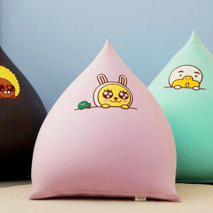 [요기보]카카오프렌즈 피라미드 스탠다드 1인용 좌식 빈백 소파 FUBST140