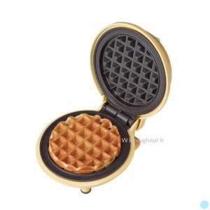 레꼴뜨 미니 와플 메이커 와플팬 샌드위치 옐로우
