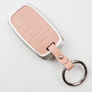 아야 기아 자동차 호환 스마트키 천연가죽 차키 케이스 올뉴 더뉴 그랜드 카니발 쏘렌토