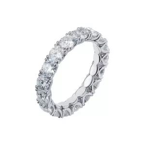 [한국금다이아몬드] 랩 다이아 가드링 반지 랩그로운 2부 18K