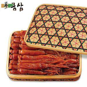 [명가일품][금삼골드] 홍삼정과 선물세트 특특대 2.5kg (바구니 포함/보자기)