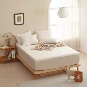 [루마인홈][Q]오가닉 호주산 100% 양모  메모리폼 토퍼 매트리스 퀸