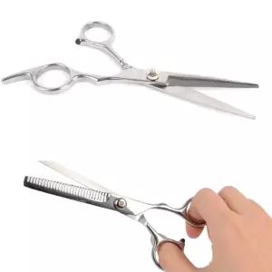 미용실에서 쓰는 고급 숱가위 커트가위 1p 학원 스틸 헤어컷 앞머리 머리숱치는 가정용 업소용