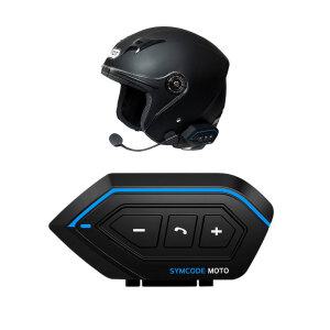 KC인증 헬멧 블루투스 오토바이 배달대행 라이딩 스키장 노이스캔슬링 49g