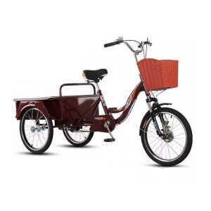 동력 세발 자전거 페달 성인 소형 전동 사이클 속도 70-단일체인