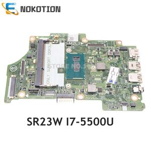 CN-07166J CN-0NDV1M 델 인스피론 7348 7352 7558 노트북 메인보드 SR23W I7-5500U CPU CN-08H90T 08H90T 8