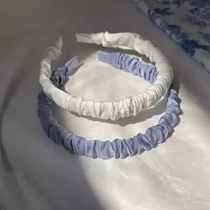 새틴주름머리띠 곱창밴드머리띠 청순헤어밴드 2종택1-WAEC887