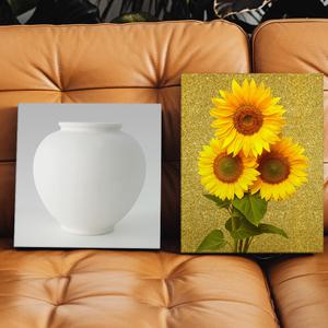 돈들어오는 그림액자 해바라기 달항아리 모란 36종 풍수 인테리어액자 31x41cm 6호