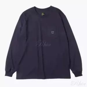니들스 L/S 크루넥 티 폴리 저지 에그플랜트 PU307 롱슬리브