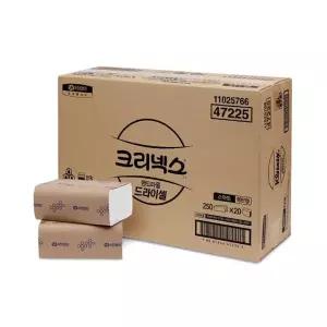 N 크리넥스 실속 핸드타올 47225 5000매 박스