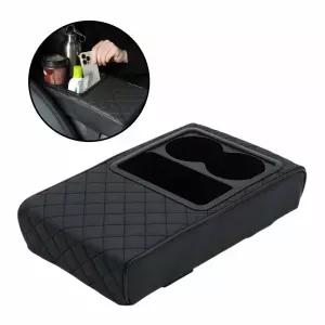 팔 걸이 콘솔 쿠션 1p 수납쿠션 자동차 박스 컵 틈새 차량 운전석 실내 사각 보호 격자